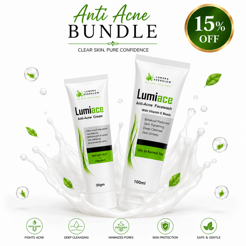 Lumiace Anti-Acne Bundle – Anti-Acne Facewash & Cream